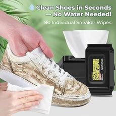 Instant Shoe Cleaning Wipes (80 Wipes Pack)